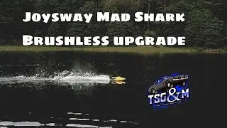 Joysway Mad Shark BRUSHLESS upgrade + copper prop!