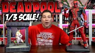BIG @$$ DEADPOOL STATUE! 1/3 Scale Production Sample from PCS!
