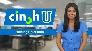 Cinch U:  Bidding Calculator Feature