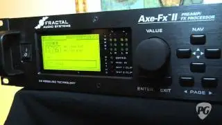 NY Amp Show '11 - Fractal Audio Axe-Fx II Preamp / FX Processor Demo
