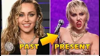 Hannah Montanna Then and Now Celebrities 2021