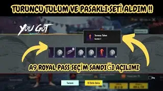 ROYAL PASS SANDIĞI AÇILIMI | PUBG MOBİL A9 ROYAL PASS SEÇİM SANDIĞI AÇILIMI