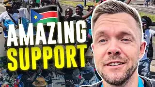 South Sudan’s Party & Greek Fans Giving Bold Predictions