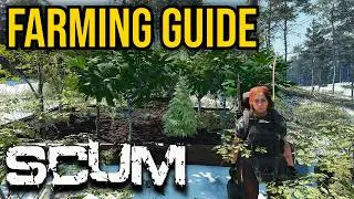 SCUM Gardening Guide 🌱How to Farm, Plant Seeds & Grow Food (Full Tutorial)