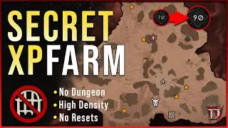 BEST SOLO XP FARM  - 10M XP SOLO AFTER NERFS || Diablo 4