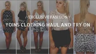YOINS CLOTHING HAUL AND TRY ON //EXCLUSIVE FASHION//