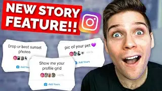 NEW Instagram Story Feature | 