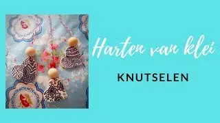 Harten van klei knutselen