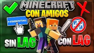 🔔COMO jugar MINECRAFT JAVA con AMIGOS en tu MUNDO | SIN ATERNOS y SIN LAN | ESSENTIAL MOD TUTORIAL