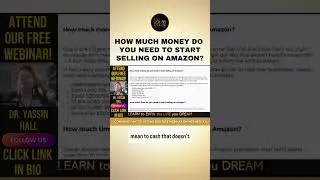 How much money do you need to start selling on Amazon?