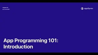 App Programming 101 with AppGyver — Introduction