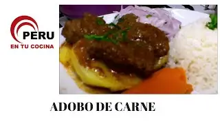 ADOBO de CARNE Peruano 🟥⬜🟥