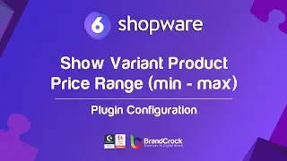 Shopware 6 Plugin Show variant  price range for variant (min - max)
