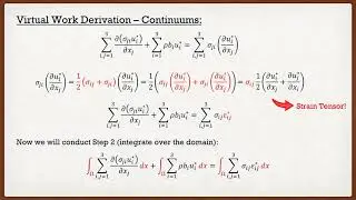 Solid Mechanics | Theory | Method of Virtual Work for Continuums