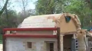kiln building   pottery wood