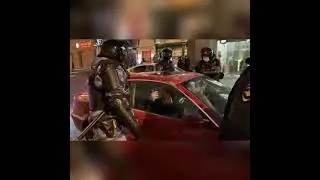 2 февраля Митинг Фашисты снова используют шокеры, избивают всех, кидаются на проезжающие машины