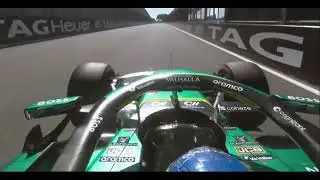 Aston Martin: We're checking track limits. Fernando Alonso: Better check the gearbox.
