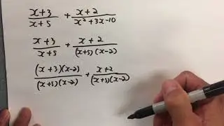 Add Rational Functions