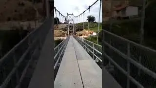 VIRAL, JEMBATAN GANTUNG TERPANJANG DI JATIM, TERNYATA ADA DI PAMEKASAN MADURA