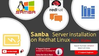 Install and Configure samba file Server Configure on Linux | IT Support Engineer | omarict | omarit