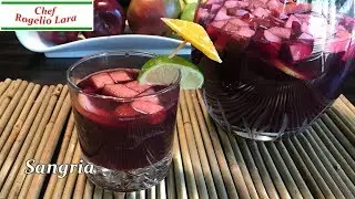 COMO HACER SANGRIA, RECETA DELICIOSA!