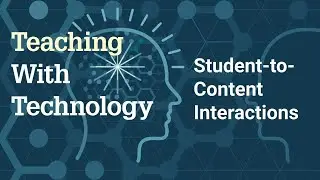Level Up Student Engagement: Student-to-Content Interaction