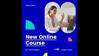 Free K12 New Online Course Video Template (Customizable) - FlexClip