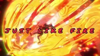 Just Like Fire (Warriors Light Em Up) - [AMV] Anime Mix