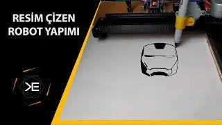 Drawing a Robot with Arduino | Arduino Mini CNC Plotter