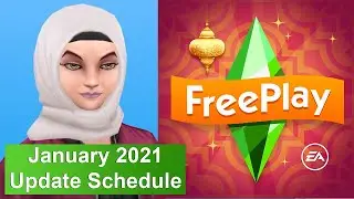 The Sims Freeplay January 2021 Update Schedule! ⭐ Magical Morocco ⭐