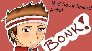 [Team Fortress 2] Red Scout Speedpaint