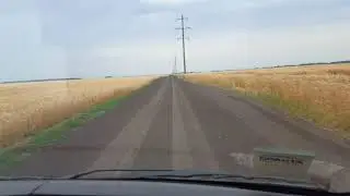 Дороги Полтавщини. 110 км/год. по польовій дорозі