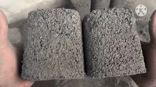 Pure charcoal full dry floor crumbling #satisfying