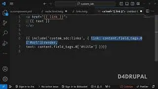 Props and Slots in Single Directory Components (SDC) Drupal 10 | D4Drupal