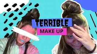 RANDOM colours makeup / This video went wrong 😱
