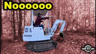 Clearing Forest Trails with a Mini Excavator and Tractor