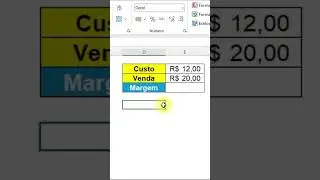 Margem de Lucro no Excel Simples e Rápido!