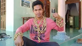 Vietnamese guy who wears the most gold in the world | Người đeo vàng nhiều nhất