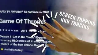 ASMR Screen tapping on my favourite TV shows📺 (tracing, camera tapping, lofi)
