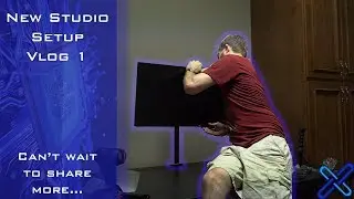New Studio Setup Vlog 1