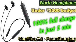 Best Bluetooth Headphone Under ₹2000 budget | OnePlus Z2 | Unboxing and Review | Today's Encyclo