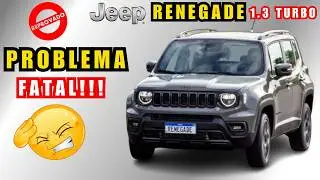 PROBLEMA CRÔNICO do Jeep RENEGADE 1.3 Turbo PREOCUPA Proprietários!😱😱😱