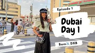 DUBAI DAY 1|BOM ✈ DXB|#SHAINEHXDUBAI|EP.01|NEHA JAIN