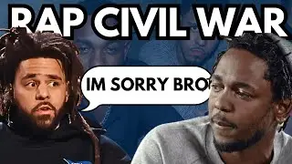 Rap Civil War: J Cole Surrenders To Kendrick Lamar