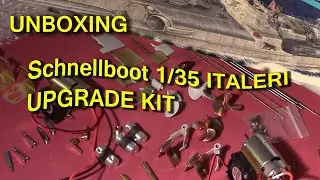 S-100 Schnellboot Upgrade Kit for Italieri 1/35 UNBOXING
