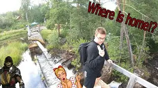 We are trying to get back home in one piece!