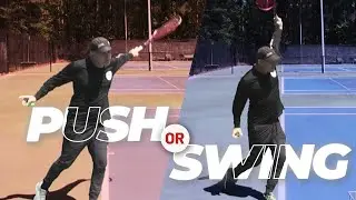 3.5 Backhand lesson Swing vs Push Backhand