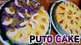 STEAMED 2 in 1 PUTO CAKE ..Sobrang Lambot at Fluffy..Super Easy Recipe..toppings Overload