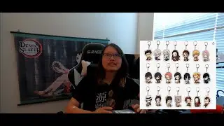 Demon Slayer Keychain Unboxing