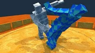 Давайте играть в Sumotori Dreams#1(Я синий))
